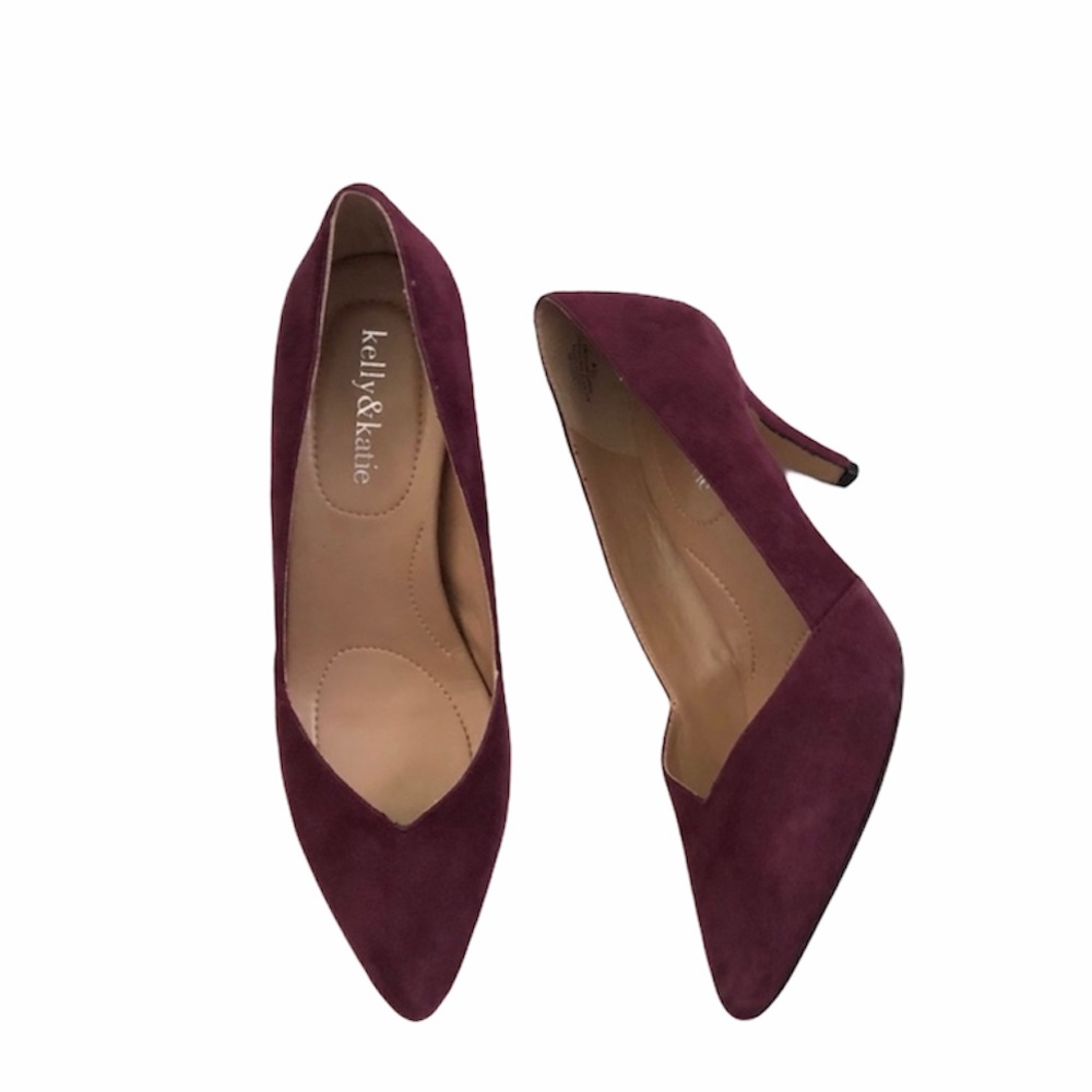 [Kelly & Katie] Suede Pumps